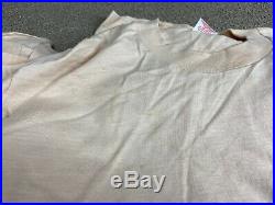 Vtg Blank Shirt Lot (60) Collegiate Pacific Tan USA Single Stitch Cotton 80s