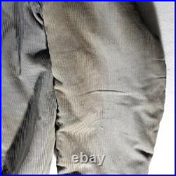 Vtg Corduroy John Deere Embroidered Jacket XXL Bomber Jacket Snap Distressed