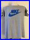 Vtg Early 80s Nike Orange Sportswear Tag T-Shirt Heather Gray M/L 50/50 Swoosh