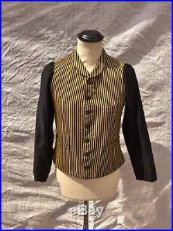 Vtg French Chore Jacket 1920’s French Work Jacket 1930 Veste Belle Jardiniere