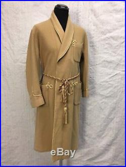 Vtg Jaeger Dressing Gown 1930's Camel Dressin Gown 40's Jaeger Dressing Robe Vtg