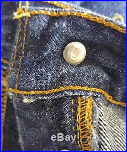 Vtg. LEVI big E 501 Jeans-SingleStitch/Redline