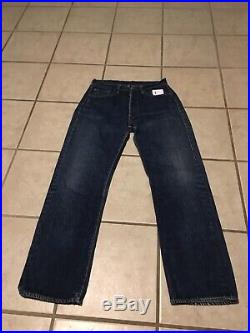 Vtg Levis Big E Redline 501 V Stitch Lot Of 2 Jeans 31/32-32/30 Actual
