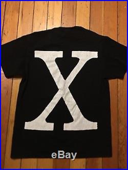 Vtg Malcom X Early 90s T Shirt Rap All Over Print Biggie Tupac Spike Lee Bootleg