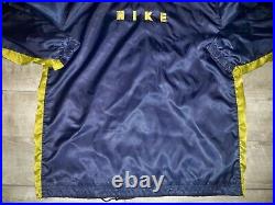 Vtg Nike Spellout Made in Taiwan Windbreaker Swoosh Coat Jacket Mens Size Xlarge