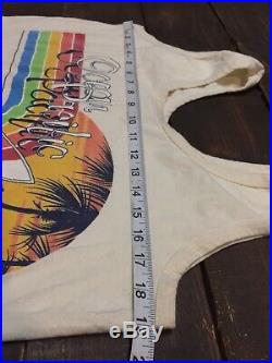 Vtg Ocean Pacific Surf Tank Shirt 80s 70s Hobie Hawaii Rainbow Hang Ten Skate OP
