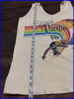 Vtg Ocean Pacific Surf Tank Shirt 80s 70s Hobie Hawaii Rainbow Hang Ten Skate OP