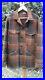 Vtg Pendleton Men’s Large Heavy Thick Rugged Ranch Hunting Wool Flannel Jacket