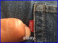 Vtg Rare Levis Big E Single Stitch 505 Non Redline 501s Jeans Usa Zipper 38 32