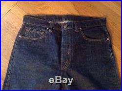Vtg Rare Levis Single Stitch 505 Redline 501s Jeans Usa 2-3 Wash Zipper 36 34