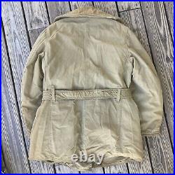 Vtg Vintage WW11 Trench Coat 1940s Jacket 42 WorldWar2 Army Military Stahl-Urban