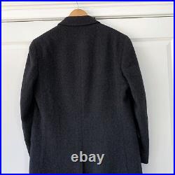 Vtg Wool Pea Coat Double Breasted Knotch Collar Maitland of England Men's 40 R
