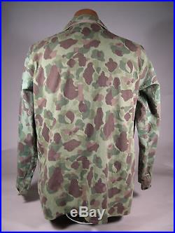 WWII U. S. Marine Corps P1944 Camouflage Coat