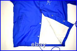 Windbreaker Jacket VTG Auburn 80s Robin Hood Archer Blue Raglan Windbreaker Sz S