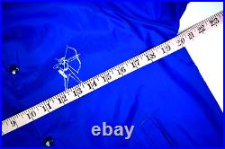 Windbreaker Jacket VTG Auburn 80s Robin Hood Archer Blue Raglan Windbreaker Sz S