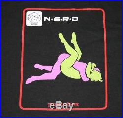 XL NOS vtg 2001 N. E. R. D Provider t shirt rap PHARRELL the neptunes nerd