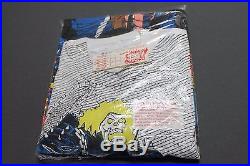 XL NOS vtg 90s 1993 all over print GHOSTRIDER x BLAZE marvel comic t shirt