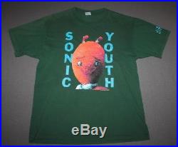 XL vtg 90s 1992 SONIC YOUTH Dirty t shirt 48.137 nirvana dinosaur jr