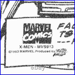 X-Men vs. Magneto 1993 Marvel Mega All Over Print 90s Vintage X-Large T-Shirt